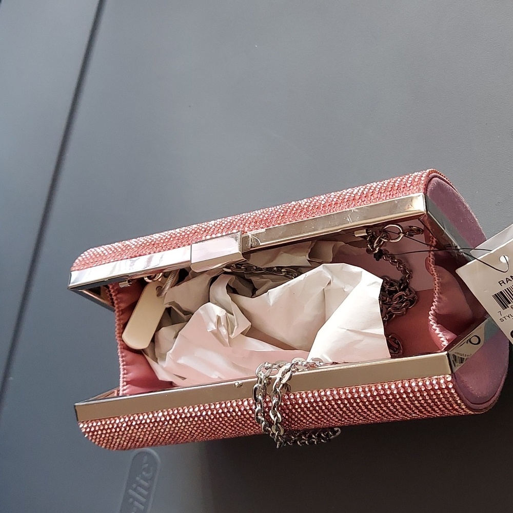 Inc International Concepts Ranndi Sparkle Clutch, - Picture 5 of 6